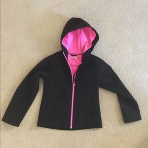 Girls Spring Jacket / Raincoat with Fleece Lining